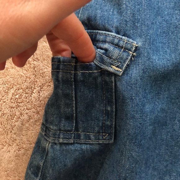 Jean vintage Lee Girls overall dress - Picture 3 of 5